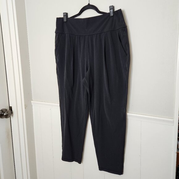 ATHLETA Solid Black Elation Pants - Picture 1 of 7